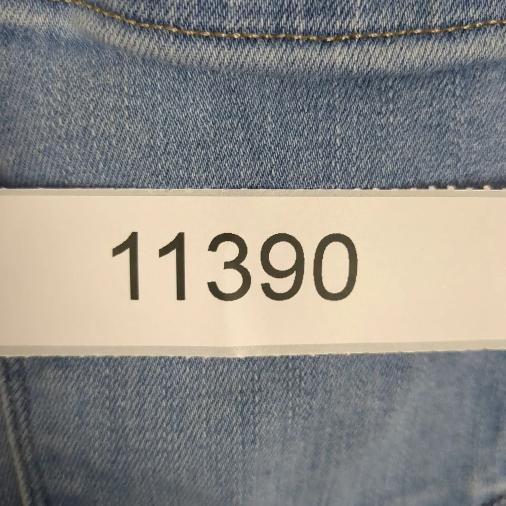 J.Crew Womens High Rise Skinny‎ Jeans Light Wash Button Fly Size 25 Blue Denim